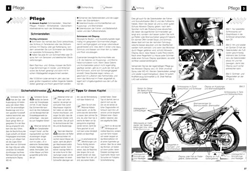 Páginas del libro [5264] Yamaha XT 660, XT 660 R (ab 2004) (1)