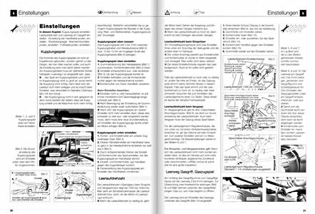 Seiten aus dem Buch Yamaha YZF-R 125, WR 125 R/X, YBR 125, XT 125 R/X - 125-ccm Viertakt Leichtkrafträder (ab Modelljahr 2005) - Bucheli Reparaturanleitung (1)