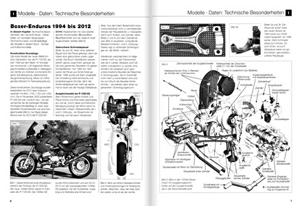 Páginas del libro BMW Boxer: Vierventil-Enduros R 850 GS, R 1100 GS, R 1150 GS, R 1200 GS (Modelljahre 1994-2012) (Bucheli Technik-Sonderband) (1)