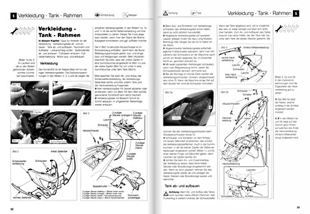Páginas del libro Honda CB 600 Hornet (PC41) - Einspritzer ohne und mit ABS (ab Modelljahr 2007) - Bucheli Reparaturanleitung (1)