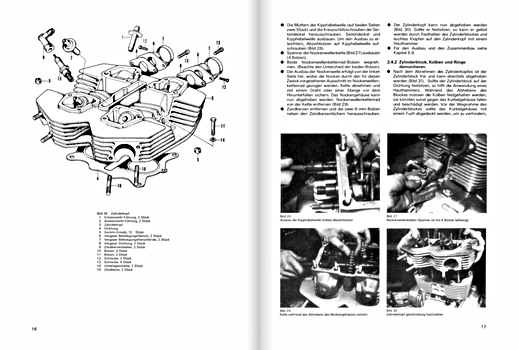 Pages du livre [0501] Honda CB 250 / CB 350 - 2 Zyl (1970-1974) (1)