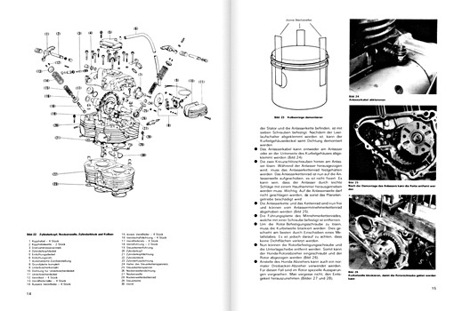 Pages du livre [0531] Honda CB 250 G5 und CB 360 (1974-1976) (1)