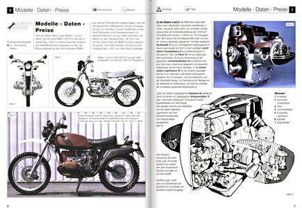 Páginas del libro BMW Boxer R65, R80, R100 (1980-1996) - Alle Zweiventiler mit Einarmschwinge (Bucheli Technik-Sonderband) (1)