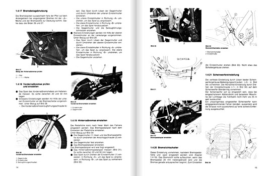 Pages of the book [5045] Honda XL 250 R (ab 1982) (1)