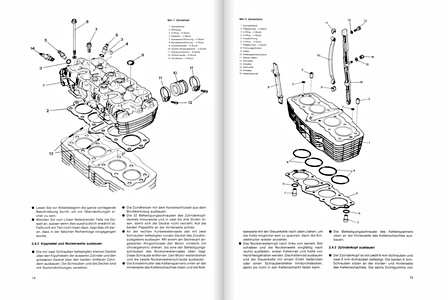 Páginas del libro Honda CB 650 - Z, A, CA (ab 1978) - Bucheli Reparaturanleitung (1)