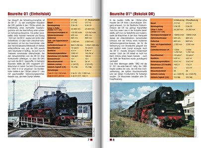 Seiten aus dem Buch [TK] Dampfloks der deutschen Museumsbahnen (1)