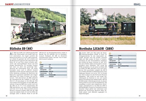 Pages of the book Loks und Triebwagen der ÖBB seit 1947 (1)