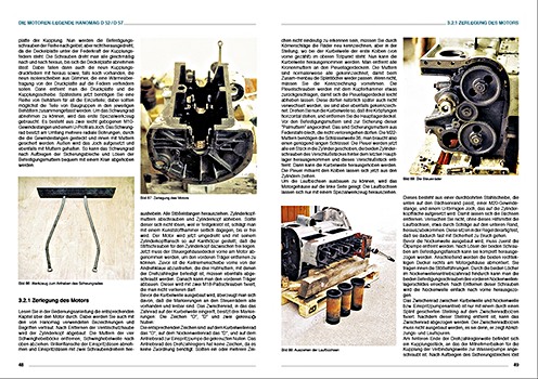 Bladzijden uit het boek Hanomag - Die Motoren-Legende D52/D57 (1)