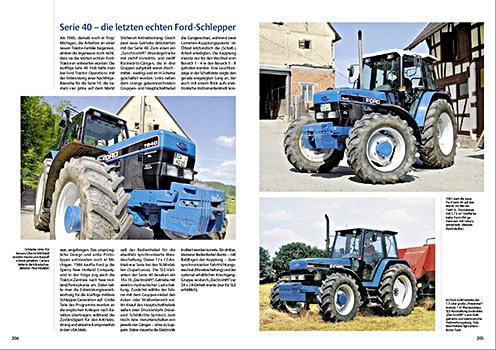 Bladzijden uit het boek Ford Traktoren (3) - Serie 10 - New Holland 1981-1995 (2)