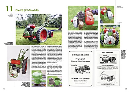 Strony książki Holder - 50 Jahre Einachser & Motorhacken 1929-1979 (2)