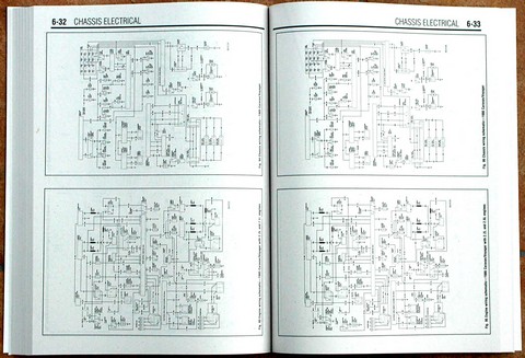 Les Chilton Repair Manuals contiennent des schémas électriques clairs