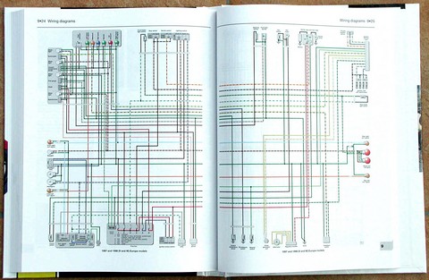 Haynes Service & Repair Manuals contain clear wiring diagrams in colour.